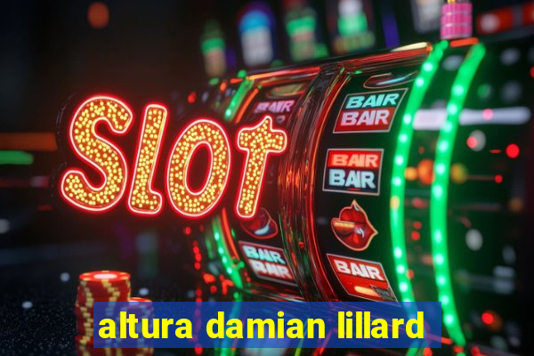 altura damian lillard